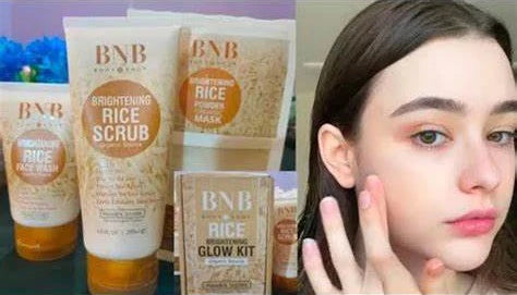 3in1 Rice Extract Bright & Glow Kit for Korean Glass Skin