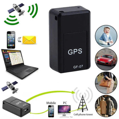 GPS Tracker GF-07 - Portable Mini Hidden Real Time GPS Tracking Device